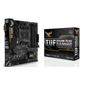 ASUS TUF B450M-PLUS GAMING AMD B450 Soket AM4 DDR4 4400MHz (O.C.) M.2 Anakart