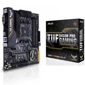 ASUS TUF B450M-PRO GAMING AMD B450 Soket AM4 DDR4 4400MHz (O.C.) M.2 mATX Anakart