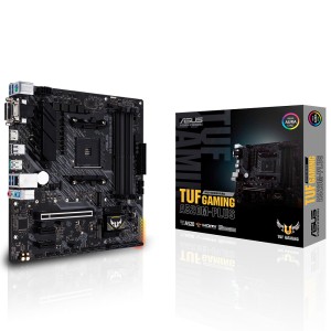 ASUS TUF GAMING A520M-PLUS AMD A520 Soket AM4 DDR4 4800MHz (O.C) M.2 mATX Anakart