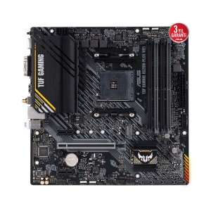 ASUS TUF GAMING A520M-PLUS WIFI AMD A520 AM4 DDR4 4800 Mhz  WIFI BT AURA RGB mATX Anakart