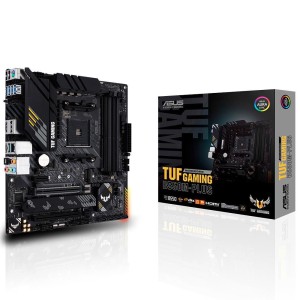 ASUS TUF GAMING B550M-PLUS AMD B550 Soket AM4 DDR4 4800MHz(OC) M.2 mATX Anakart