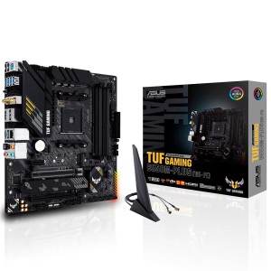 ASUS TUF GAMING B550M-PLUS WIFI AMD B550 Soket AM4 DDR4 4800MHz (OC) Anakart