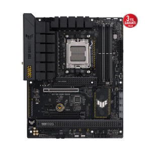 ASUS TUF GAMING B650-PLUS WIFI AMD B650 Soket AM5 DDR5 6400MHz (OC) M.2 ATX Anakart