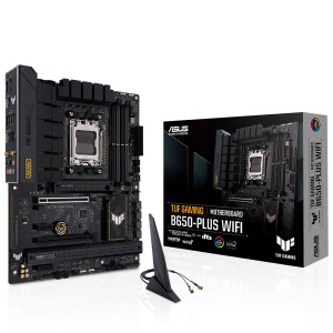 ASUS TUF GAMING B650-PLUS WIFI AMD B650 Soket AM5 DDR5 6400MHz (OC) M.2 ATX Anakart