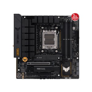 ASUS TUF GAMING B650M-PLUS WIFI AMD B650 Soket AM5 DDR5 6400MHz (OC) M.2 mATX Anakart