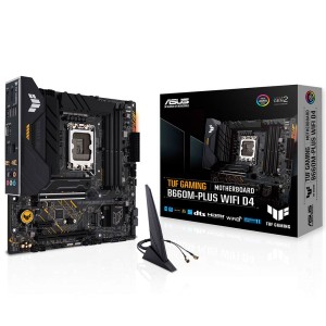 ASUS TUF GAMING B660M-PLUS WIFI Intel B660 Soket 1700 DDR4 5333MHz (O.C.) mATX Anakart