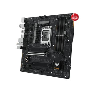 ASUS TUF GAMING B760M-BTF WIFI Intel B760 Soket 1700 DDR4 5333MHz AURA RGB mATX Anakart