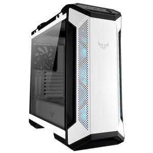 ASUS TUF GAMING GT501 Temperli Cam 120mm RGB FANLI Mid-ATX Beyaz Gaming Kasa