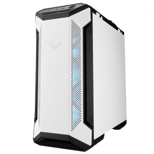 ASUS TUF GAMING GT501 Temperli Cam 120mm RGB FANLI Mid-ATX Beyaz Gaming Kasa