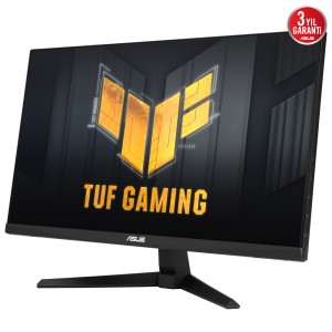 ASUS TUF GAMING VG259Q3A 24.5" IPS  1Ms 180HZ FreeSync FullHD sRGB ELMB Monitör 