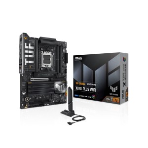 ASUS TUF GAMING X870-PLUS WIFI AMD X870 Soket AM5 8000Mhz DDR5 WiFi 7 + BT AURA RGB ATX Anakart