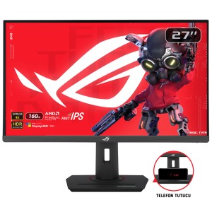 ASUS TUF GAMING XG27UCS   27 FAST IPS FREESYNC VE G-SYNC UYUMLU HDR 3840x2160 1MS 160HZ DP HDMI USB VESA 3YIL ELMB SYNC,PIVOT Monitör