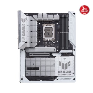 ASUS TUF GAMING Z790-BTF WIFI Intel Z790 LGA1700 DDR5 7200Mhz WiFi 7 ATX Anakart