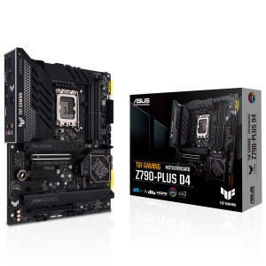 ASUS TUF GAMING Z790-PLUS D4 Intel Z790 Soket 1700 DDR4 5333MHz (O.C.) RGB ATX Anakart