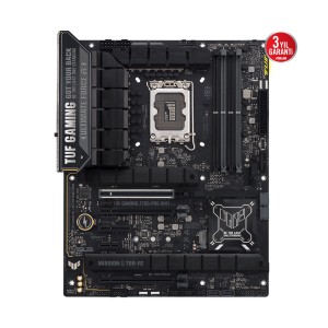 ASUS TUF GAMING Z790-PRO WIFI Intel Z790 Soket 1700 DDR5 7800MHz (OC) WiFi 6E + BT AURA RGB ATX Anakart