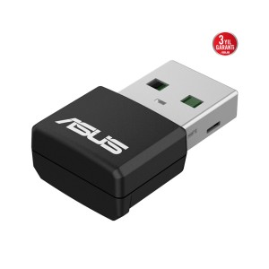 ASUS USB-AX55 AX1800 Dual Band WiFi 6 Kablosuz USB NANO Adaptör