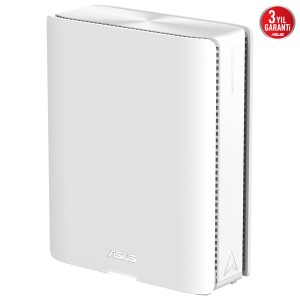 ASUS ZenWiFi BQ16 BE25000 WiFi Quad Band Kablosuz Mesh Sistemi (Beyaz İkili Paket)