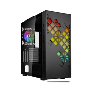 BitFenix TRA-500-KKG-3B1A Tracery 3x140mm 1x120mm ARGB Fanlı Mid-Tower Siyah Gaming Kasa