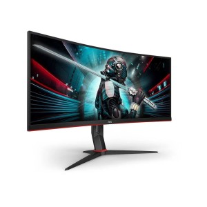 AOC 34” CU34G2X/BK 144Hz 1ms WQHD FreeSync HDMI DP Va Pivot Gaming Monitör