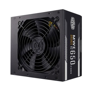 COOLER MASTER MWE 80 Plus Bronze 650W 2xEPS, Aktif Pfc 120MM Fanlı Güç Kaynağı