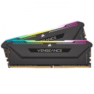 CORSAIR 16GB (2 x 8GB) Vengeance Siyah RGB DDR4 3600MHz CL18 Dual Kit PC Ram