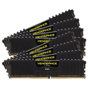 CORSAIR 256GB (8x32GB) Vengeance LPX Siyah DDR4 3600MHz CL18 Ram