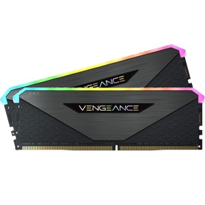 CORSAIR 32GB (2 x 16GB) Vengeance RGB DDR4 3200MHz C16 Pc Ram