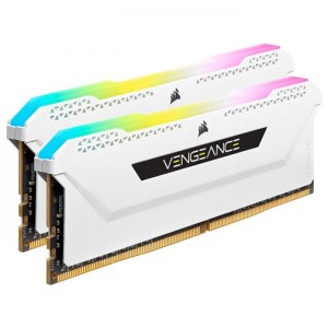 CORSAIR  32GB (2x16GB) DDR4 Vengeance RGB PRO SL DRAM 3600MHz C18 Beyaz Pc Ram