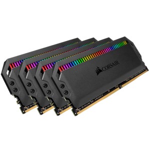 CORSAIR  32GB (4 x 8GB) DDR4 DRAM 3600MHz C18 Dominator Platinum RGB Quad Kit PC Ram