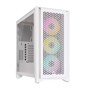 CORSAIR CC-9011241-WW iCUE 4000D RGB AIRFLOW 3xAF120 Mid-Tower Beyaz Gaming Kasa