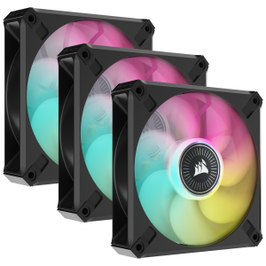 CORSAIR CO-9050113-WW ML120 RGB ELITE Premium 120mm PWM Manyetik 3'lü Fan Kiti