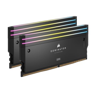 CORSAIR DOMINATOR TITANIUM RGB 48GB (2x24GB) 7000Mhz CL36 DDR5 Ram-CMP48GX5M2B7000C36