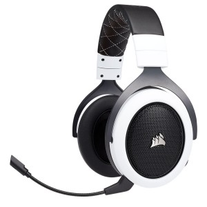 CORSAIR HS70 WIRELESS 7.1 Surround Beyaz Kablosuz Gaming Kulaklık