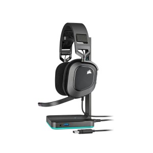 CORSAIR HS80 RGB USB Dolby Audio 7.1 Karbon Kablolu Oyuncu Kulaklığı-CA-9011237-EU