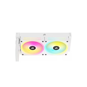 CORSAIR iCUE LINK H100i RGB AIO White 240mm 2xQX120 RGB  Beyaz Fanlı Sıvı İşlemci Soğutucu -CW-9061005-WW