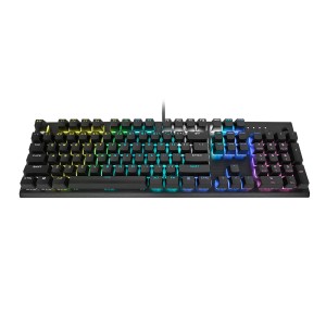 CORSAIR K60 RGB Pro Cherry Viola TR Q Mekanik Kablolu Siyah Gaming Klavye