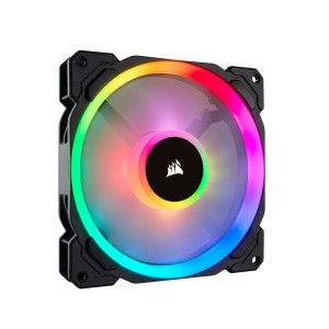 CORSAIR LL140 2 x 140mm Dual Light Loop RGB PWM Fan