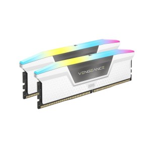 CORSAIR VENGEANCE 32GB (2x16) DDR5 6000Mhz CL36 RGB Dual Kit Ram-CMH32GX5M2E6000C36W