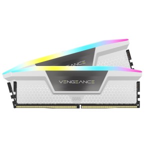 CORSAIR VENGEANCE 32GB (2x16) DDR5 6000Mhz CL36 RGB Dual Kit Ram-CMH32GX5M2E6000C36W