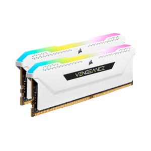 CORSAIR RGB PRO SL Beyaz 16GB (2x8GB) DDR4 Vengeance Dram 3200MHz C16 PC Ram