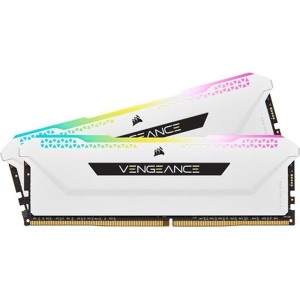 CORSAIR RGB PRO SL Beyaz 16GB (2x8GB) DDR4 Vengeance Dram 3200MHz C16 PC Ram