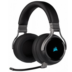 CORSAIR VIRTUOSO RGB WIRELESS 7,1 Surround  Carbon Kablosuz Gaming Kulaklık