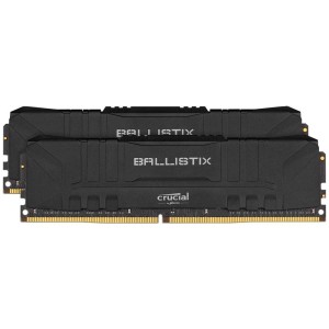 CRUCIAL 16GB (2x8GB) Ballistix Siyah DDR4 3000MHz CL15 1.35V PC Ram