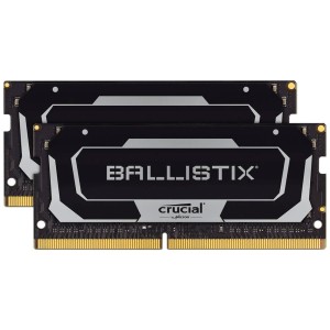 CRUCIAL 16GB (2x8GB) Ballistix Siyah DDR4 3200MHz CL16 Notebook Ram