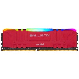 CRUCIAL 8GB (1x8GB) Ballistix RGB Kırmızı DDR4 3000MHz CL15 PC Ram