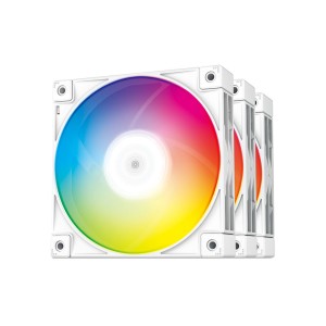 DeeCool FC120 3x120mm A-RGB 3'lü Beyaz Fan Kiti