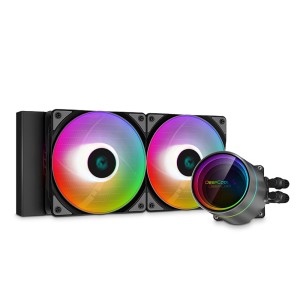 DeepCool CASTLE 240EX A-RGB AIO 240mm Siyah Sıvı İşlemci Soğutucusu