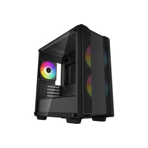 DeepCool CC360 ARGB 3x120mm Fanlı Micro ATX Siyah Kasa