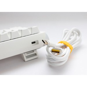 DUCKY ONE 3 MINI Mekanik Brown Switch Türkçe Beyaz RGB LED Gaming Klavye