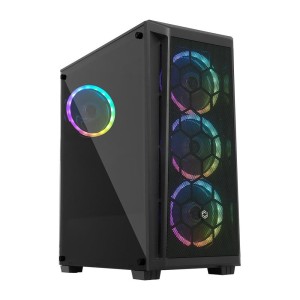 FRISBY FC-9375G 650W 80 PLUS Mesh Ön Panel Mid-Tower Gaming Kasa